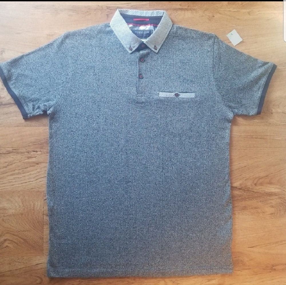Denim & Flower Polo